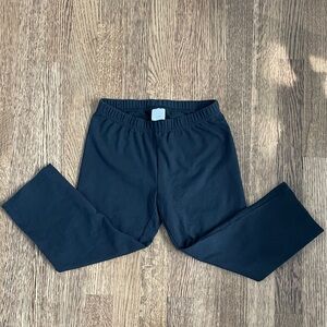 Hanna Andersson Black Kids Capri Leggings
